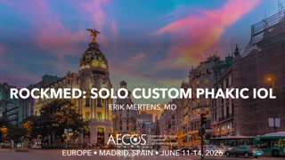 ROCKMED- SOLO Custom Phakic IOL